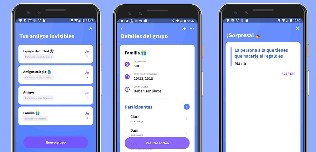 Amigo Invisible 22 | Aplicaciones para el amigo secreto de Navidad