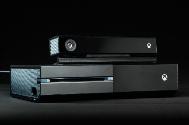 Kinect sobre consola Xbox