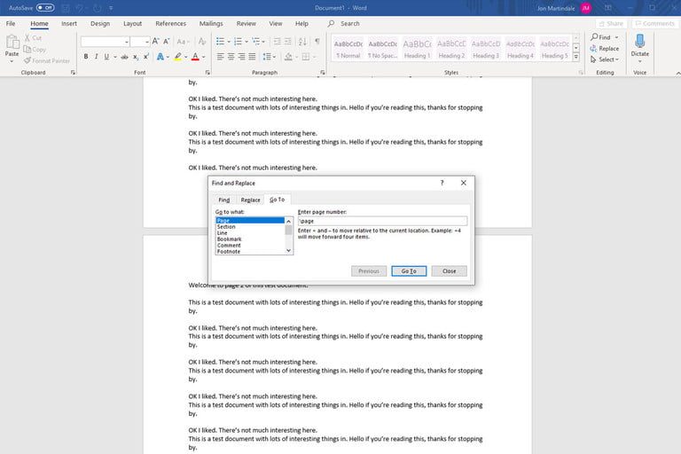 cómo borrar una página en Word