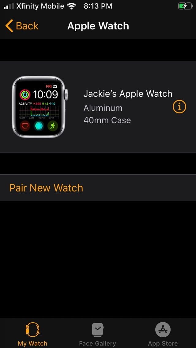 como enlazar apple watch con iphone unpair22 2 640x1136