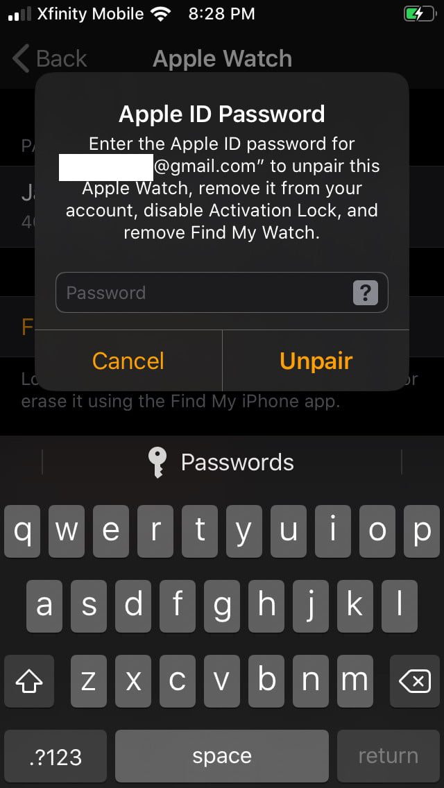 cómo enlazar Apple Watch con iPhone