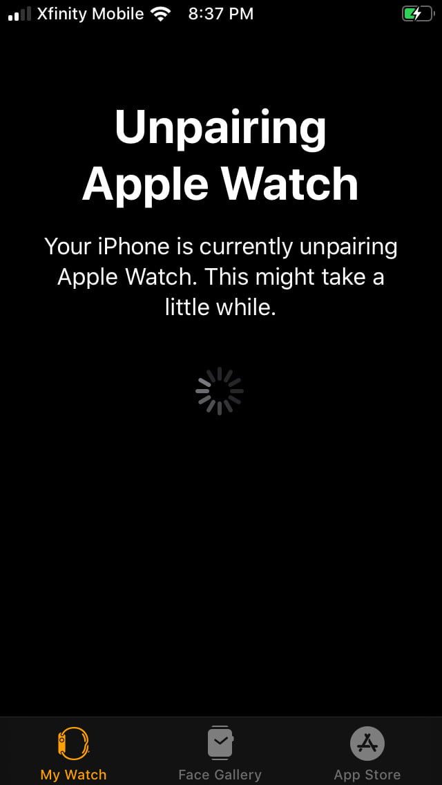 como enlazar apple watch con iphone unpair6 2 640x1136