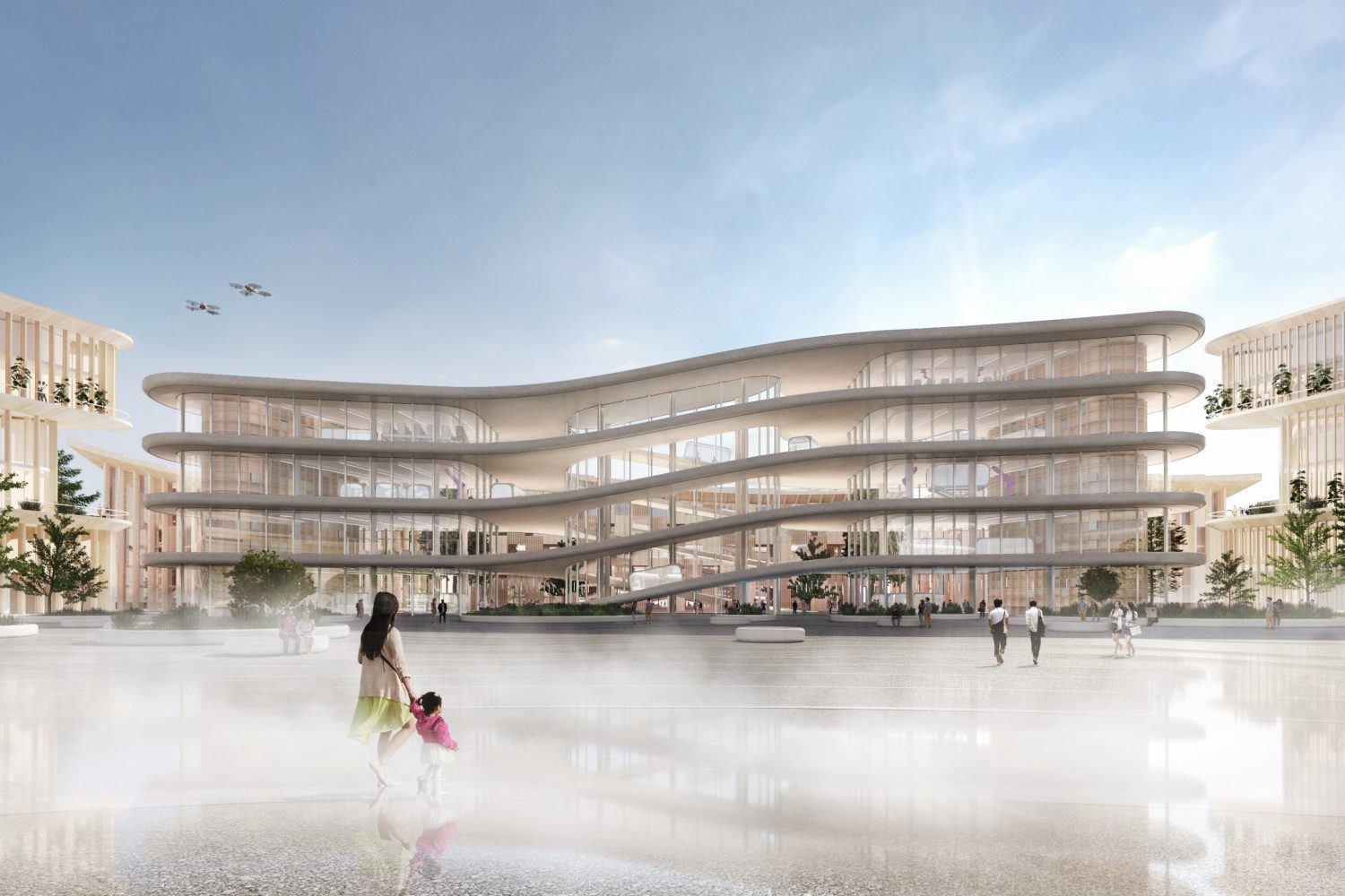 woven city toyota ces 2020 06 main plaza scaled