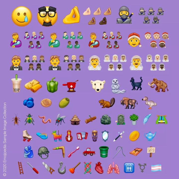 Nuevos emojis 2020