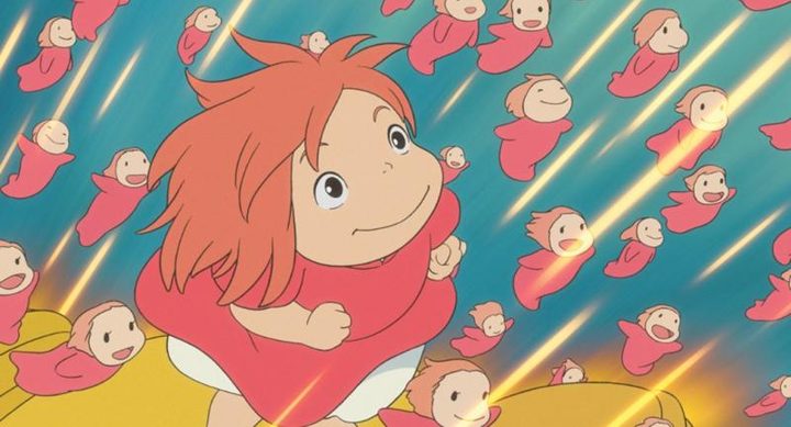 Frame del filme Ponyo y el secreto de la sirenita