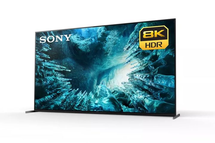 Pantalla Sony sobre fondo blanco