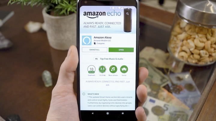 aplicación de amazon alexa