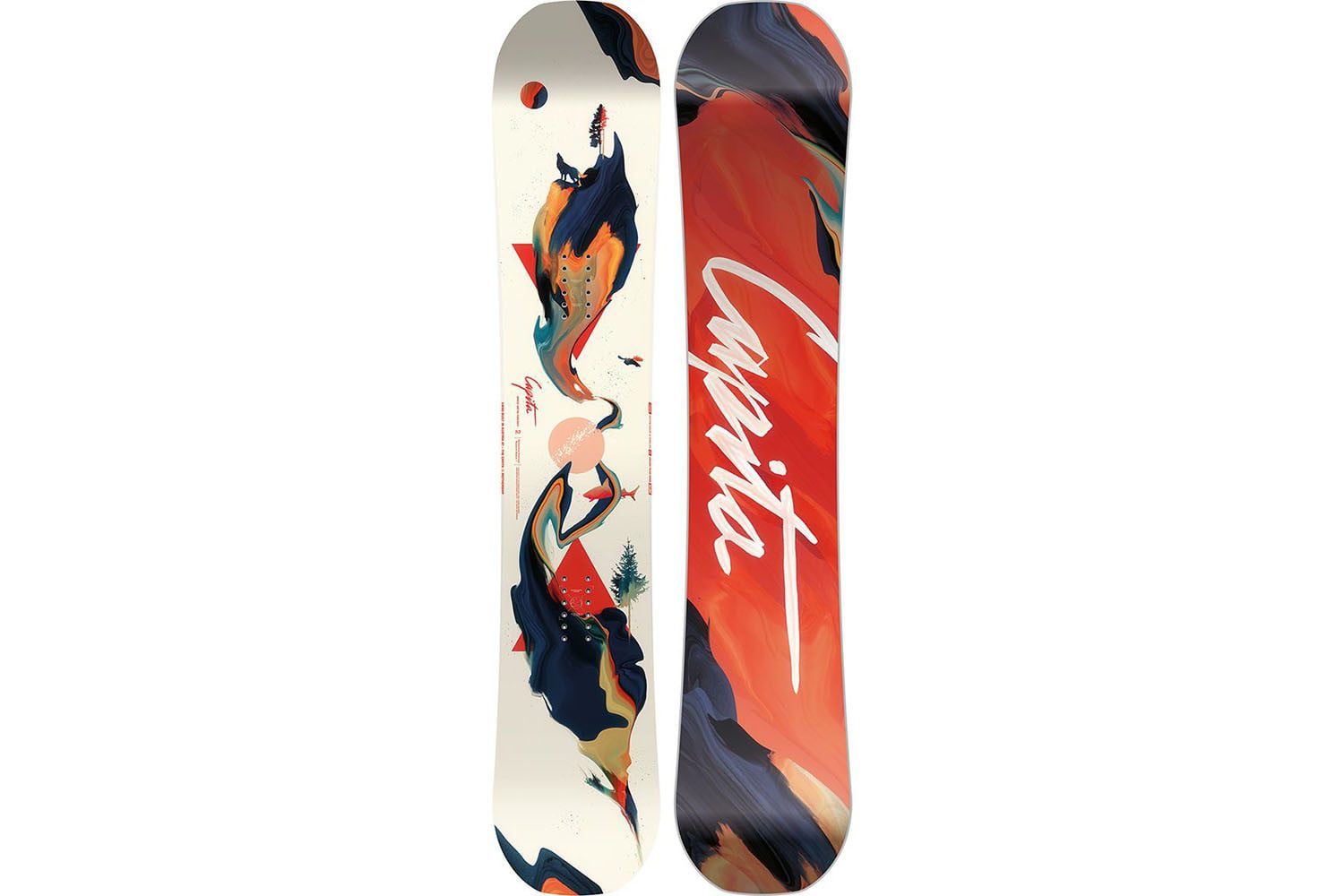 Tabla de snowboard modelo Space Metal Fantasy de Capita para mujeres
