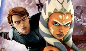 Ahsoka Tano y Anakin Skywalker