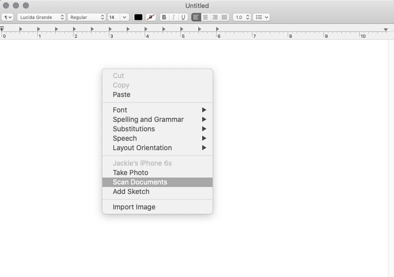 Cámara en continuidad