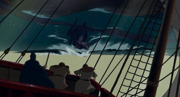 Frame del filme Cuentos de Terramar