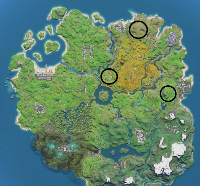 Mapa de Fortnite