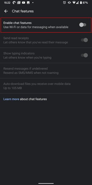 como activar los mensajes rcs how to enable on android 2 610x610