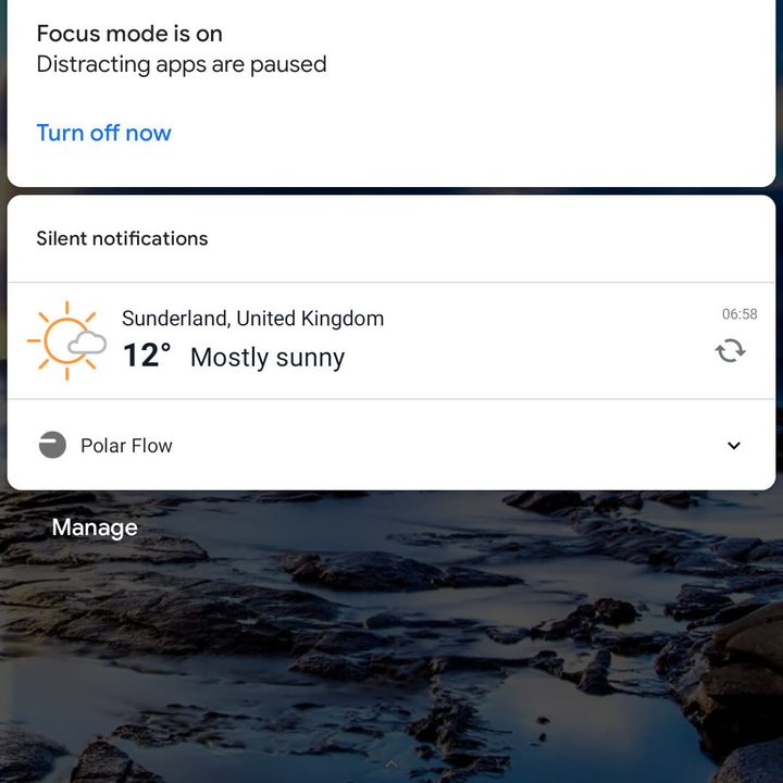 Modo Enfoque Activado
