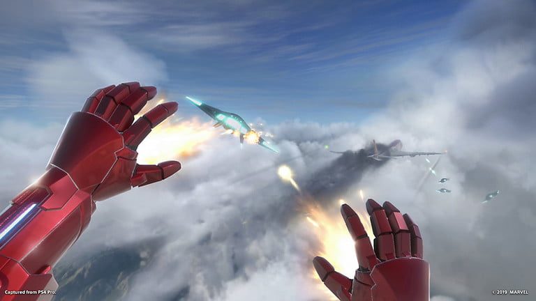 captura del videojuego Marvel's Iron Man VR, uno de los videojuegos más esperados de 2020