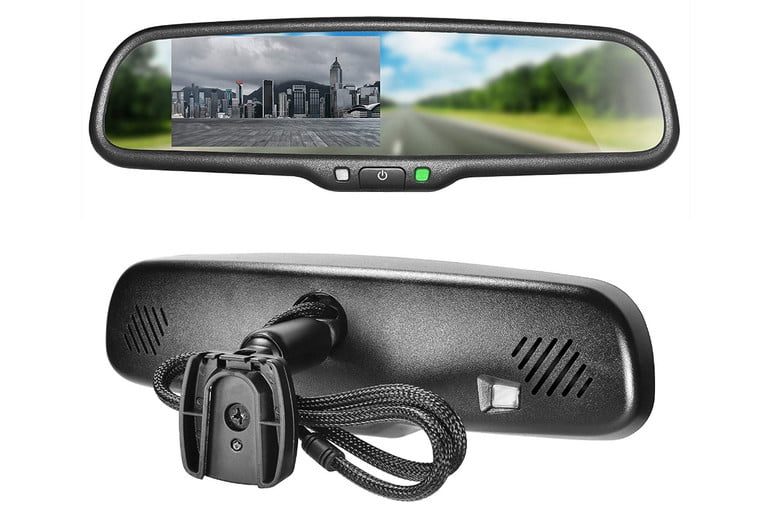 Espejo retrovisor Master Tailgaters, una de las mejores cámaras de reversa