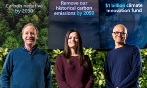 Microsoft compensará todas sus emisiones contaminantes para 2030