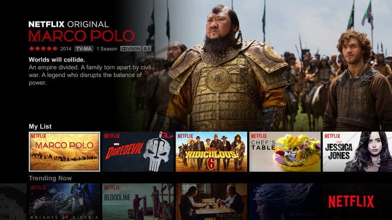 Netflix ofrece Dolby Vision