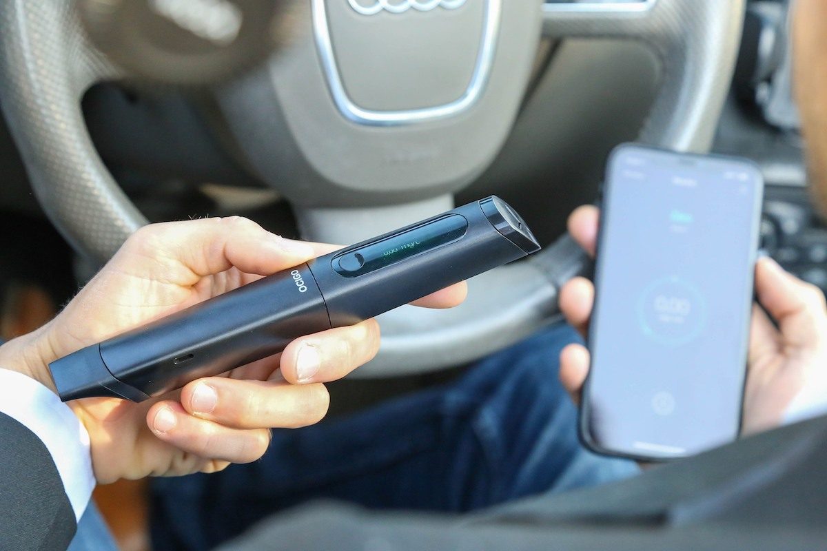 Alcoholímetro de bolsillo