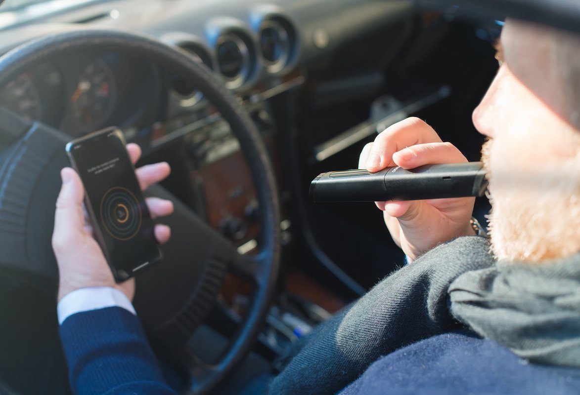 Alcoholímetro de bolsillo