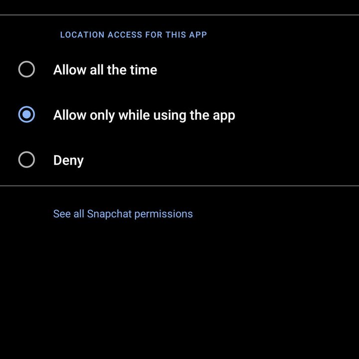 cambia permisos de aplicaciones