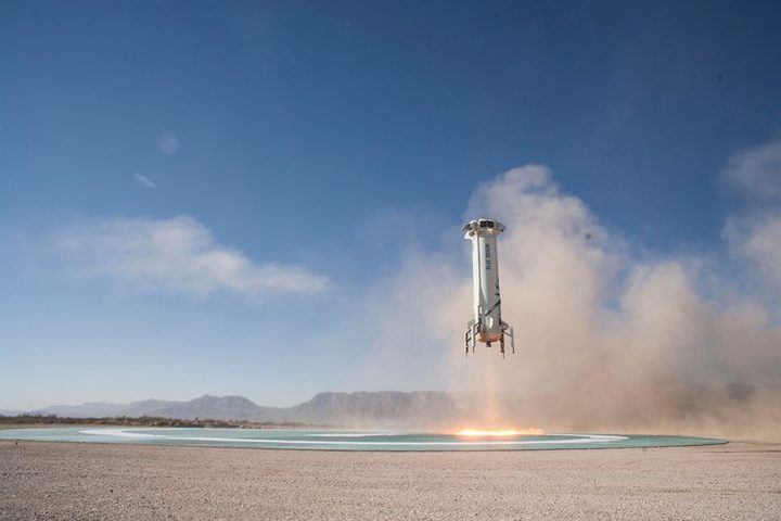New Shepard, de Blue Origin