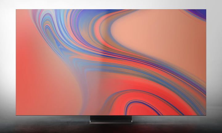 Primer plano de la Samsung Q950TS 8K TV
