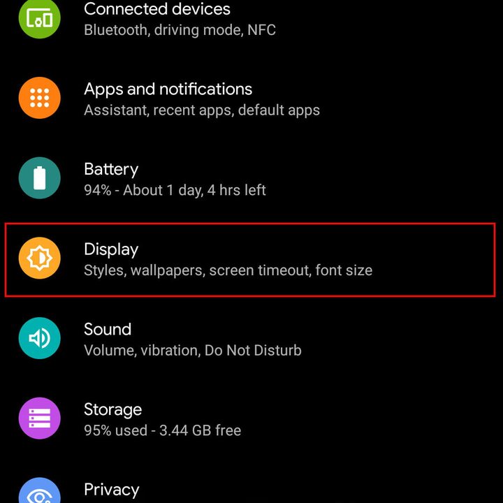 Cómo cambiar los ajustes de rotación de la pantalla