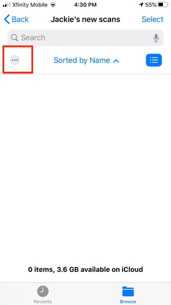 Cómo escanear con iPhone