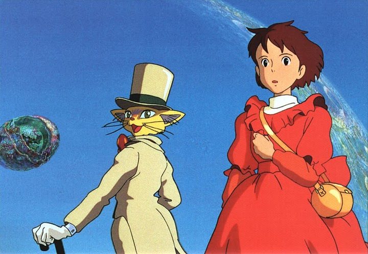 Frame del filme Susurros del corazón