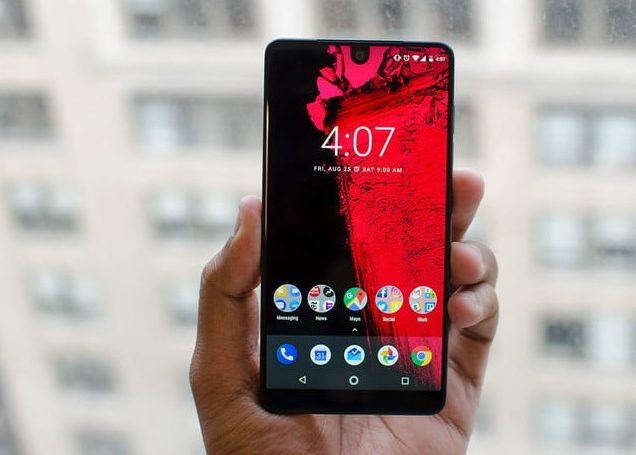 Android 10 en tu teléfono Essential