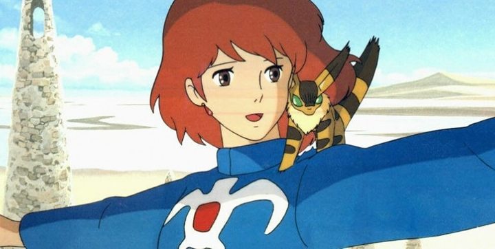 Frame del filme Nausicaä del Valle del Viento