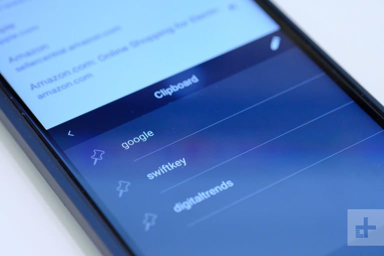 aplicación de portapapeles en el teclado SwiftKey