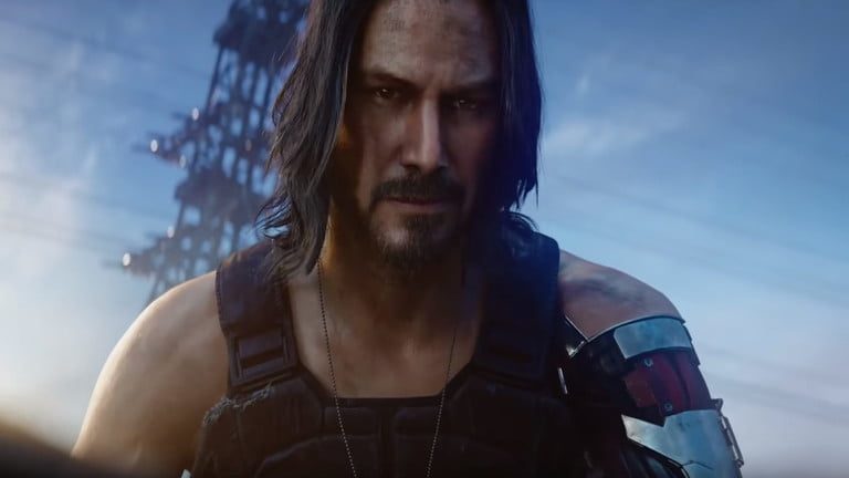 Captura de pantalla de Cyberpunk 2077, uno de los videojuegos más esperados de 2020