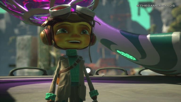 Captura de pantalla de Psychonauts 2, uno de los videojuegos más esperados de 2020