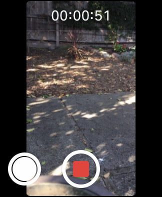 modos de video al usar tu Apple Watch