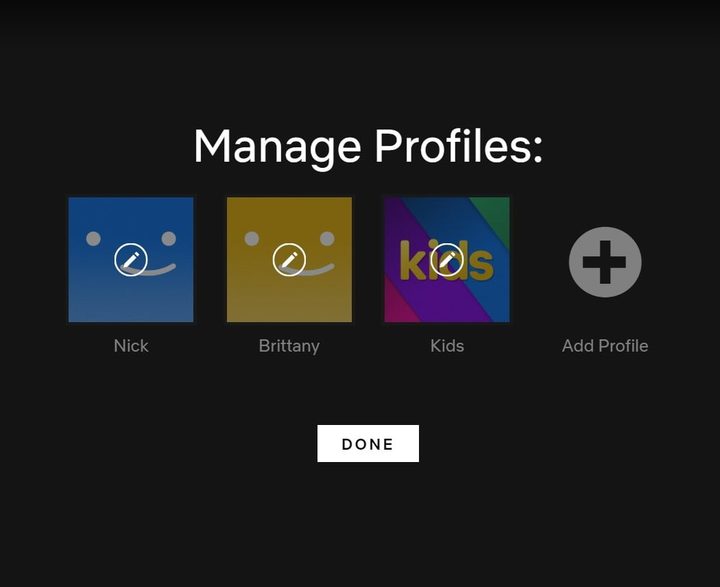 Administrar perfiles para desactivar la reproducción automática en Netflix