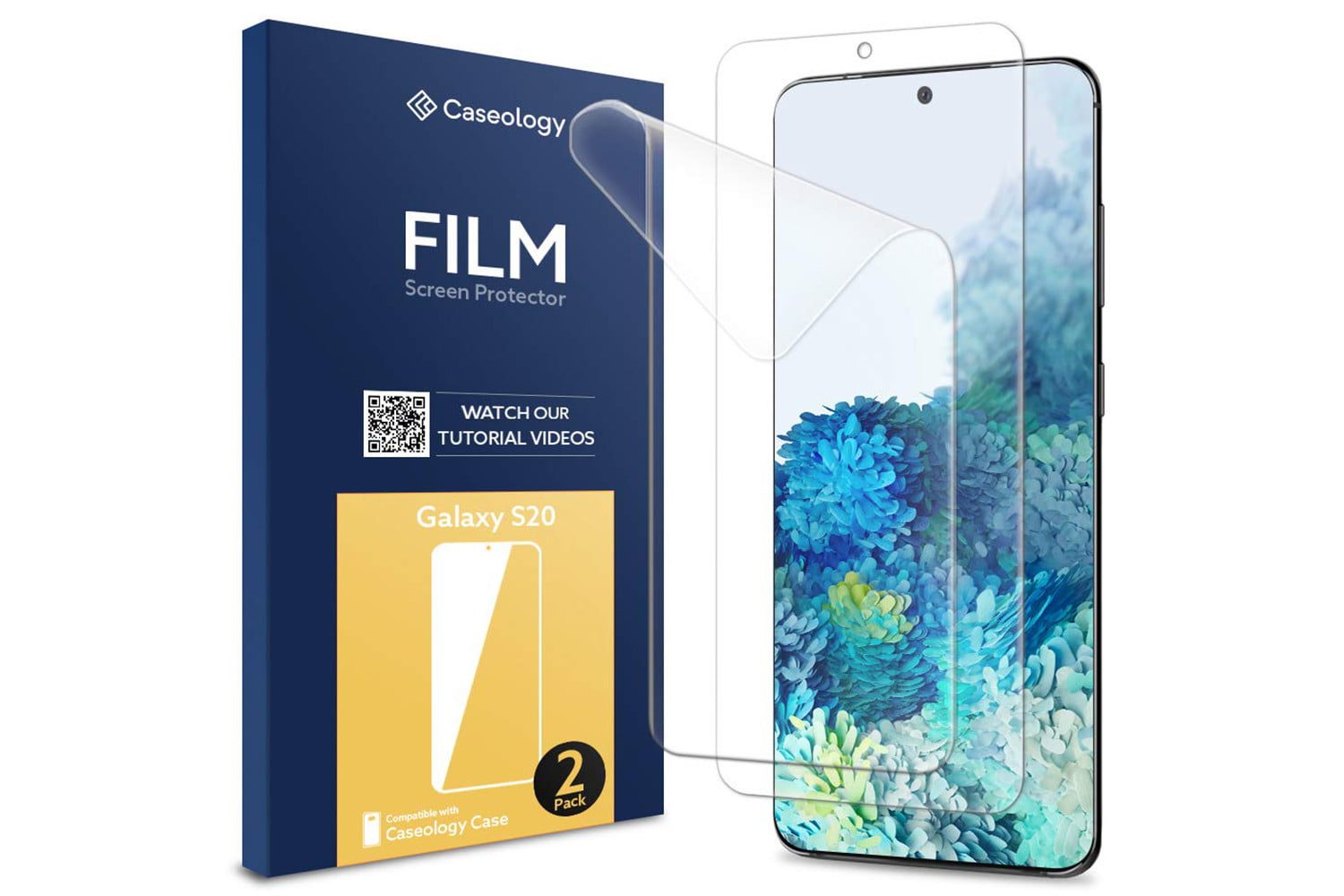 Caseology Film, protector de pantalla de Samsung Galaxy S20