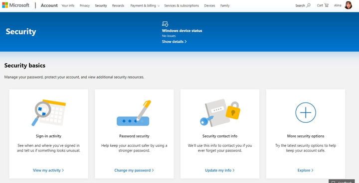 Cambiar contraseña Outlook
