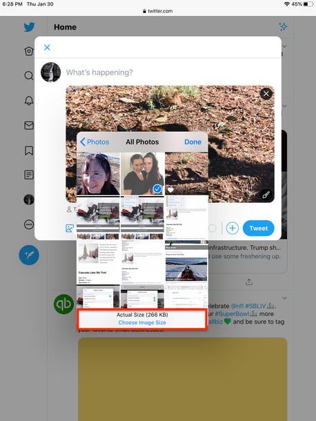 Controles de carga de archivos de Safari en iPadOS 13
