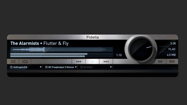 alternativas a iTunes Fidelia music player