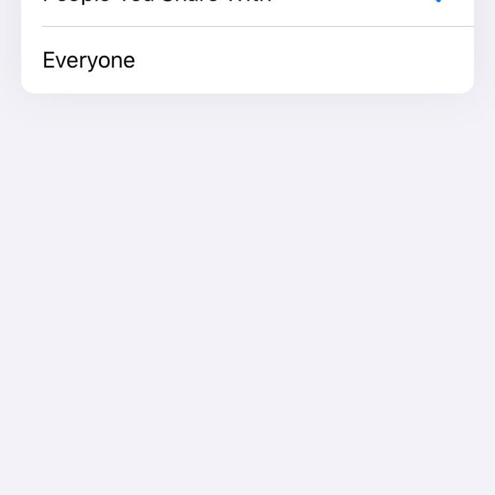 Captura de la función Find My