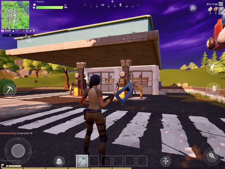 Refugio de Sombra en Parque Placentero, Fortnite temporada 2 semana 2