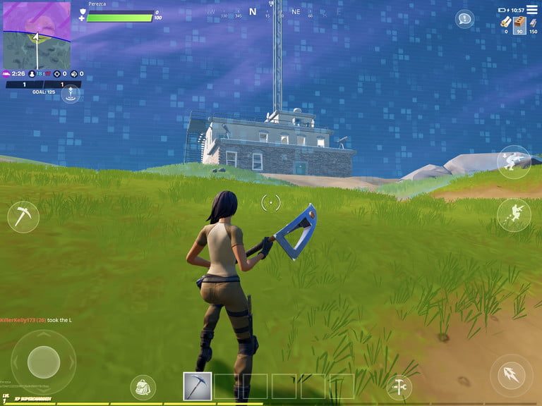 Refugio de Sombra en Acantilados Arenosos, Fortnite temporada 2 semana 2