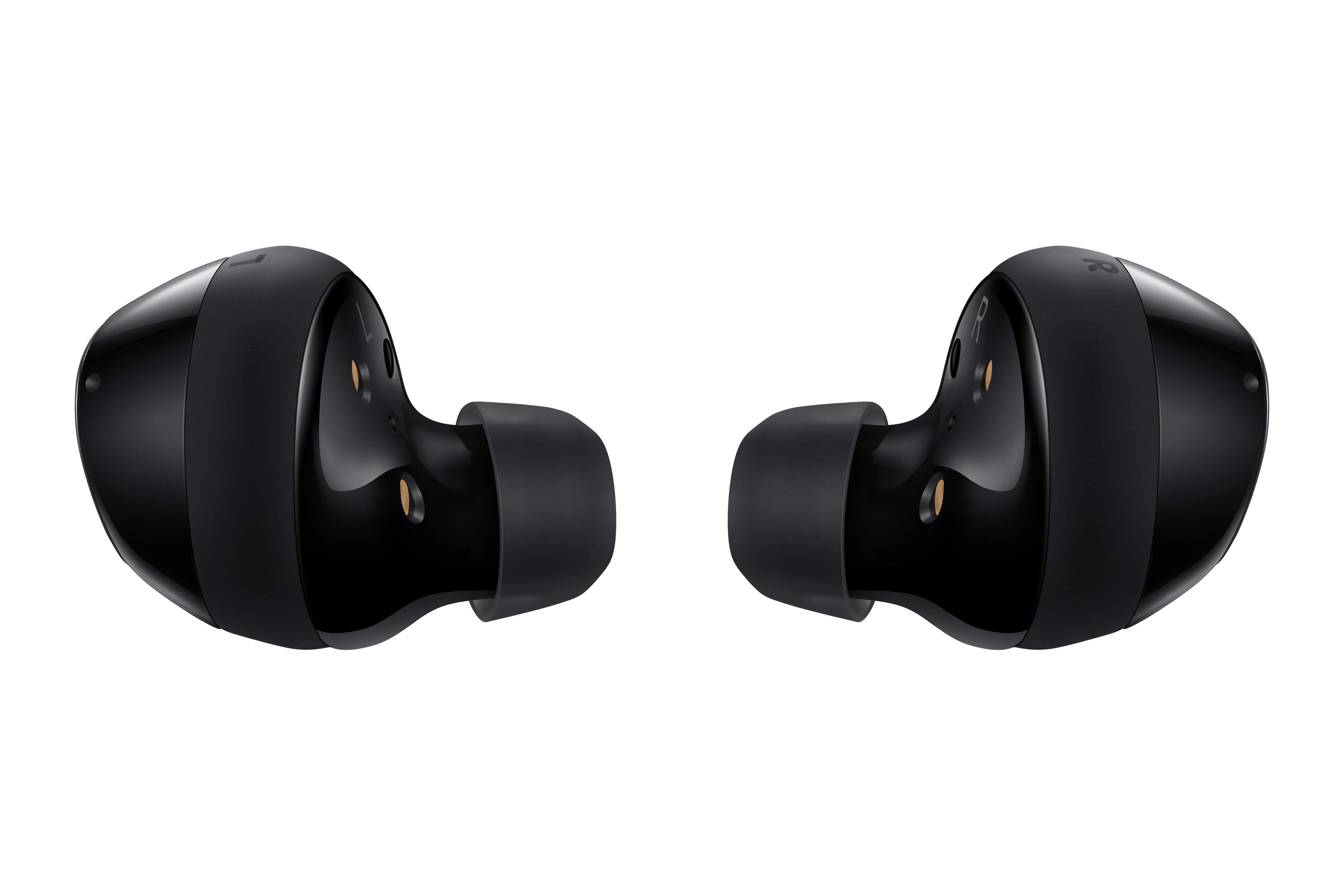 samsung galaxy buds plus 2 product photography  black