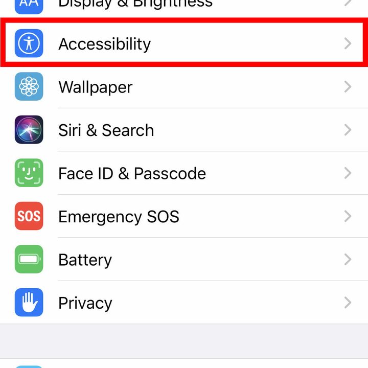 Tomar capturas de pantalla con AssistiveTouch