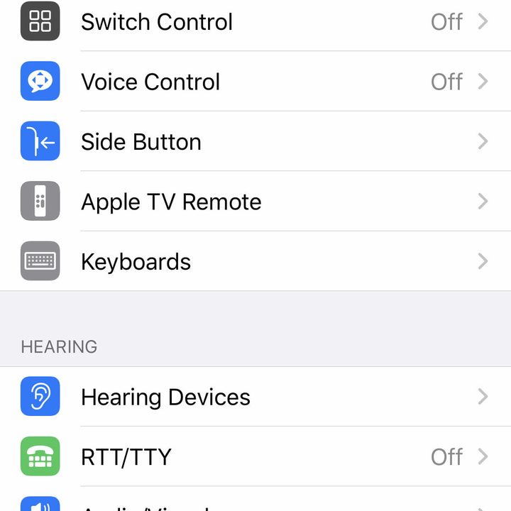 Tomar capturas de pantalla con AssistiveTouch