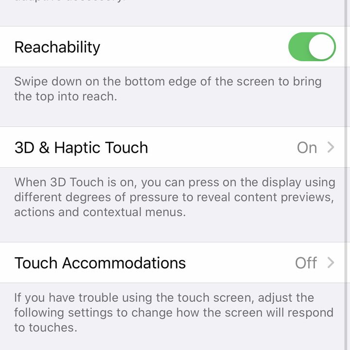 Tomar capturas de pantalla con AssistiveTouch