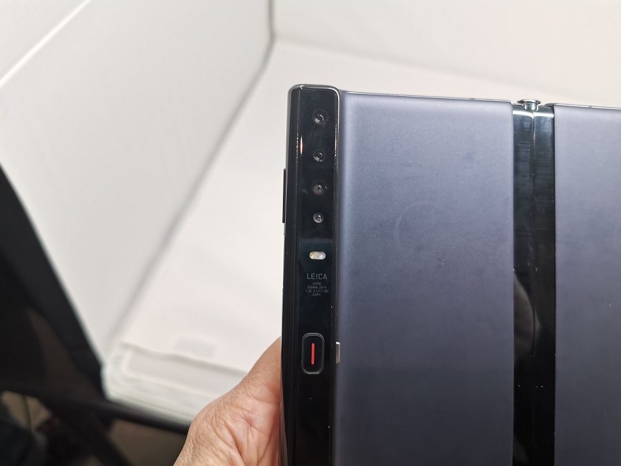conjunto de cámaras del teléfono plegable Mate Xs de Huawei