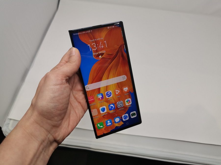 pantalla de 6.6 pulgadas del teléfono plegable Huawei Mate Xs